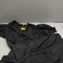 ZOMVA Plus Size Sparkly Glitter Mermaid Maxi Dress Sparkle Sequin Cape Sleeves Ruched Bodycon Dresses Cocktail Formal (Black)