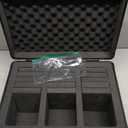 Graded Card Storage Box for PSA BGS SGC Slabs – Large 3-Slot Trading Card Box with Protective Foam Insert – Sports Card Case &Slab Case for Toploaders and Collectible Organizer