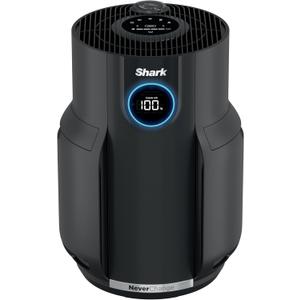 Shark Air Purifier for Home, NeverChange, for Large Room, HEPA-Exceeding Filter, Captures Pollutants, Pet Dander, Dust, Odor, Smoke, and More, Odor Neutralizer, HP152, Charcoal