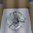 Crystal Black Ceiling Light, Modern Semi Flush Mount Ceiling Lighting Fixture, Round Hallway Lighting Fixtures for Kitchen Entryway Bedroom Laundry Room, 1-Light, 9 Inch