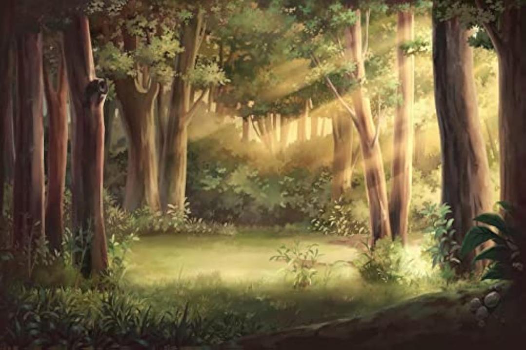 8x6ft Spring Forest Backdrop Trees Sunlight Green Grassland Photography Background Forest Natural Scenery Kids Birthday Party Decor Baby Shower Banner Newborn Baby Pictures Photo Booth Props