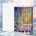 36 Pack Christmas Greeting Cards Bulk Holy Night Blank Note Cards with Envelopes Matching Seal Stickers for Holiday Xmas, 4 x 6 Inch