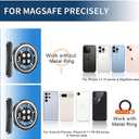 Magnetic Golf Cart Alloy Phone Holder Compatible with Mag-Safe iPhone 12-17, Fits EZGO, Club Car, Yamaha, Golf Cart Accessories Essentials 2026 Valentine's Day Ideas Golf Gifts for Men Women Him