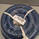 15ft 1 1/2" Pool Hose for Above Ground Pools 15ft Long Pool Pump Replacement Filter Hoses 1.5" EVA Swimming Pool Filter Hose for Filters Pumps, Saltwater Systems and Sand Filters (Blue)