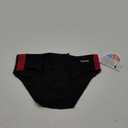 Sporti Men's Swim Briefs - Printed Color & Solid Swimsuit Training Suit - Men's Athletic Swimwear Briefs for Lap Swimming
