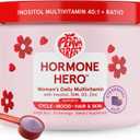 Peach Perfect Inositol Powder Multivitamin, Strawberry Acai Flavor – 4g Myo & D-Chiro Inositol, DIM, Zinc, Magnesium Glycinate, Vitamin D3 – Supports Women’s Health, Cycle, Energy, 30 SVG