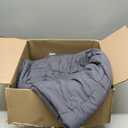 25 Lbs Weighted Blanket Queen Size for Adults (60x 80, Grey) Cooling Heavy Blanket for Sleeping Perfect for 240-260 lbs, Winter Thick Breathable Blanket with Premium Glass Bead, Machine Washable