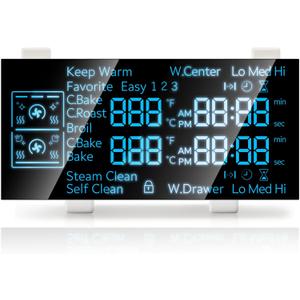 New DE07-00130A Range LED Display Board Fit for Samsung Electric Range - Oven/Stove, Better Than Oem Quality, Fits Model NE59J7850WS NE59J7850WG NE59J7750WS NE59J7850WS