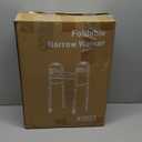 Folding Narrow Walker for Seniors  Width & Height Adjustable Walker with Bag, Lightweight Standard Walker for Elderly, Walkers for Seniors, Disabled, Bariatric