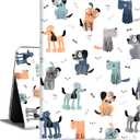Case for iPad Air 11 Inch M3/M2 (2025/2024), iPad Air 5th/4th Generation 10.9 Inch Case 2022/2020, iPad air 11-inch case Kids Women Men Multi-Angle View Adjustable Stand with Auto Wake/Sleep, Dog
