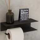 Life Is Like The Bathroom Funny Bathroom Decor Reminder Decorative Sign Humorous Vanity Sign for Home Hotel Airport Restroom Toilet Gag Fun Gift for Coworkers Friends White Elephant Gifts