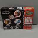 Marble Genius Marble Racing Booster Set - 25 Pieces Total (Including 10 Marbles), Construction Building Blocks Toys for Ages 3 and Above, with Instruction App Access, Add-On Set