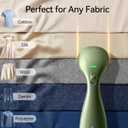 HiLIFE Steamer for Clothes, Portable Handheld Design, 240ml Big Capacity, 700W, Strong Penetrating Steam, Removes Wrinkle, for Home, Office and Travel(ONLY FOR 120V) (Olive Green)