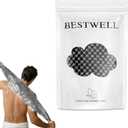 BESTWELL Exfoliating Shower Towel 47", Premium Scrub Wash Cloth for Body Face, 2-in-1 Exfoliating Towel-Body Scrubber for All Skin Types, Exfoliating Washcloth for Men and Woman