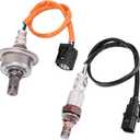 2Pcs Upstream  Downstream Oxygen Sensor O2 Sensor Compatible with 2007-2011 Honda Civic DX EX EX-L LX LX-S 1.8L L4 Replace# 234-9124 234-4350 36531RNAJ01 36532RNAA01 2112002490 36532RMXA01 753889