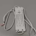 24V 30W LED Power Supply, Waterproof IP67 LED Driver, AC 110V to DC 24 Volt Low Voltage Transformer with 3-Prong Plug 3.3 Feet Cable for Indoor Outdoor LED Light, Computer Project