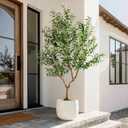 Large Faux Olive Tree Indoor Outdoor Realistic Floor Fake plantas artificiales Trees decorativas Grandes for Home Living Room Master Bedroom Office Porch Outside Patio