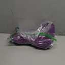 2pcs Chair Covers Stretch Parsons Skirt, Durable Washable Universal Chair Slipcover, Super Fit Spandex Chair Seat Protector Cover for Hotel, Ceremony, Home(Purple)