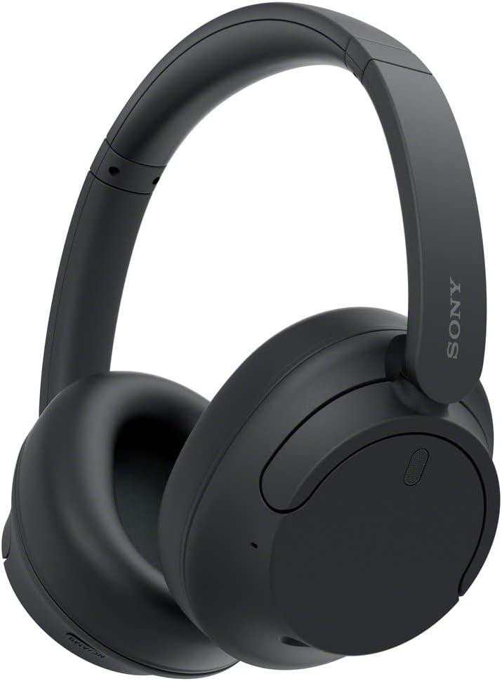 Sony WH-CH720N Wireless Noise Cancelling Over-Ear Headphones, Black | Comfortable Lightweight Design, Dual Noise Sensor technology, Up to 35 Hrs Battery with Quick Charging, Multipoint Connection