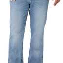 Amazon Essentials Men's Jeans, Slim Fit Stretch, Bootcut - Discontinued Colors, Light Wash, 34W x 34L