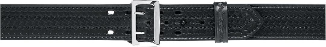Safariland 87 Sam Browne Buckled Duty Belt, Fits 2.25 Inches (58 MM), Up to 45 Inches Length (34, Plain Black)