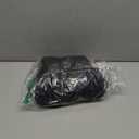 GORGLITTER Women's Double Slit Hooded Rave Dress Sexy Y2k Gothic Sleeveless Grunge Bodycon Going Out Maxi Dresses 2025 (Medium, Black)