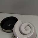 Memory Foam Travel Neck Pillow for Airplane, 360 Head Support Travel Essentials for Long Flights, Breathable Cover and Compact Storage Case, Portable Gift for Men and Women