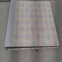 Kpop Photocard Binder, 6 Ring Photocard Holder Collector Album with 240 Card Slots, 30 Double-Sided Photocard Sleeves, A5 Binder for Organizing K-pop Trading Cards (Purple square grid)