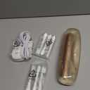 Aquasonic Vibe Series Ultra-Whitening Toothbrush  ADA Accepted Electric Toothbrush - 8 Brush Heads & Travel Case  40,000 VPM Motor & Wireless Charging - 4 Modes w Smart Timer  Satin Rose Gold