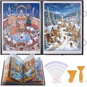 Nicpro Puzzle Storage Folder for 500-1000 Pieces Jigsaws Enthusiasts