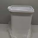 MOPALL 2.7 Gallon Small Bathroom Trash Can with Lid Soft Close, Garbage Can with Press Top Lid & Foot Pedal, Step Trashcan Slim Trash Bin Waste Basket for Toilet, Office, Bedroom, Kitchen, Living Room