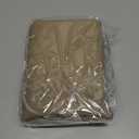 TRZZ Silicone Waterproof Under Sink Mat 28" x 22", Drip Tray and Cabinet Liner for Kitchen and Bathroom, Prevents Water Damage and Organizes Cabinets (Khaki)