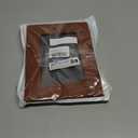 2 x Textured Picture Frame with Stand, PU Leather, Multiple Colors Available(Brown)