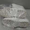 HEAWISH Womens Winter Snow Boot Fur Lined Mid Calf Warm Boots (9, White)