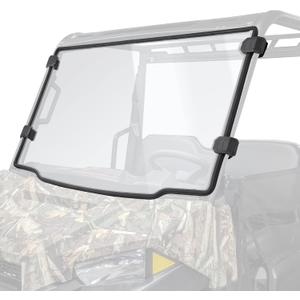 KEMIMOTO Front Windshield Compatible with Ranger Midsize 570 500 SP/Crew 2016-2025, Scratch Resistant PC UTV Windshield Compatible with 2015-2021 Ranger ETX EV Accessories Parts (Not Fit FullSize)