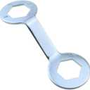 3 x heyous 36/38mm Double Ended Hexagon Socket Nut Metal Spanner Washing Machine Clutch Repair Installation and Removal Tool