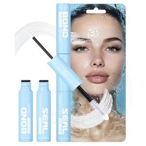 3 x White Bond and Seal Lash Glue Waterproof Clear Lash Cluster Glue For Eyelash Clusters Sleep Safe Sweatproof Long Lasting Invisible Lash Extension Adhesive DIY At Home by Zegaine