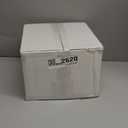 YOUBET 100PCS Ivory Scalloped Plastic Plates - Heavy Duty Gold Disposable Fancy Hard Plates Include 50 Dinner Plate, 50 Dessert Plate, for Wedding & Party Valentines Day