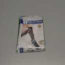 Truform Sheer Compression Stockings, 15-20 mmHg, Women's Knee High Length, 20 Denier, Nude, X-Large