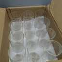 TBWIND 12Pcs Glass Cylinder Vases 12 Inch Tall Clear Flower Vases for Centerpieces Wedding Decoration, Hurricane Floating Candle Holder for Party Table Home Decor