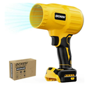 Electric Cordless Leaf Blower Dust Blower for Dewalt 20V Max Battery, High-Speed Brushless Motor Handheld Jet Fan Air Blower for Patio Cleaning, Lawn Care, Blowing Leaves and Dust (No Battery/Charger