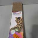 SmartyKat Super Scratcher Corrugated Cat Scratcher and Scratch Pad for Cats, Catnip Infused with Catnip, Scratchers for Indoor Cats and Kittens, Cardboard Scratching Post
