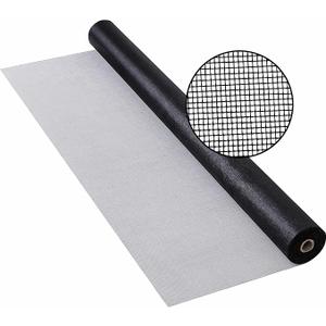 Window Screen Mesh for House Durable Fiberglass Mesh Screen Roll 60 Inch x100 Feet Door Repair Kit Easy to Install Suitable for Windows, Doors and Porches