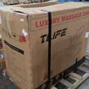 TLIFE Massage Chair Full Body, 160Zero Gravity Recliner with Body Scan, 50" SL-Track Shiatsu Massage Chair, Fixed Point Massage, Foot Rollers, 12 Auto Modes, Deep Yoga Stretch, Heating, Grey