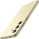 JETech Slim Fit Case for Samsung Galaxy S24 5G, Camera Lens Full Protection, Soft TPU Thin Protective Phone Cover with Matte Finish, Shockproof (Amber Yellow)