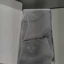 BAISEMAIN 2PCS Foot Renew Massager for Neuropathy - Ankle Heating Pad with Massage, Portable Cordless Design for Home & Travel Use, Gray