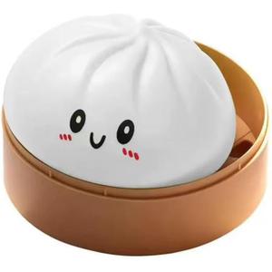 Dumplings Squishy Mystery Dumplings Squishy Stress Balls Fidget Sensory Toy Soft Squeeze Decompression Dough (White)