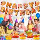 Hotdog Birthday Party Decorations, Fast Food Burger Party Decorations for Sausage Food Party Hot Dog Party Supplies