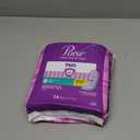 Poise Incontinence & Postpartum Pads for Bladder Leaks, 3 Drop Light Absorbency, Regular Length, 54 Count