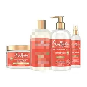 SheaMoisture Shampoo & Conditioner + Leave-in Treatment, Daily Hydration with Coconut Oil, Hair Detangler, Frizz Control, Cruelty-Free (3 Piece Set)